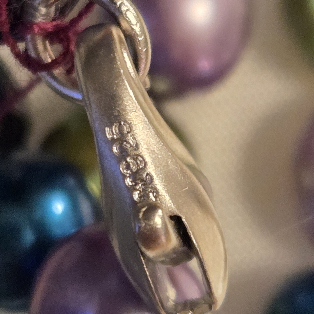 Honora 36" freshwater pearl necklace sterling silver clasp - Picture 6 of 6